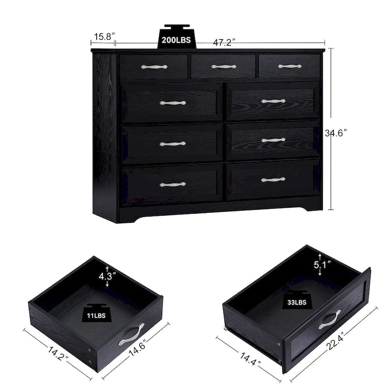 Commode de chambre à coucher