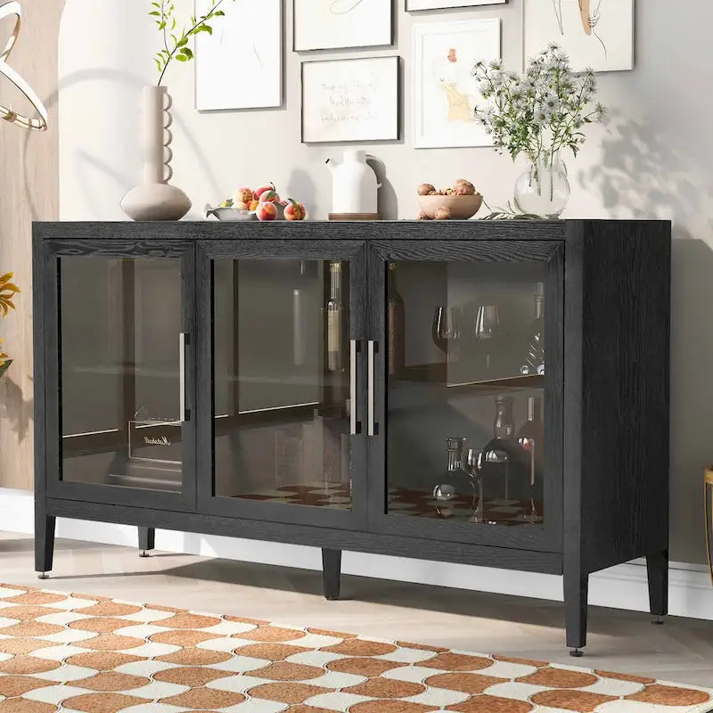 Meuble décoratif à trois portes
