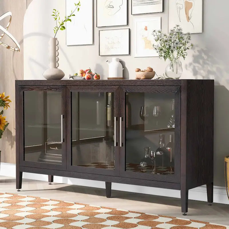 Meuble décoratif à trois portes