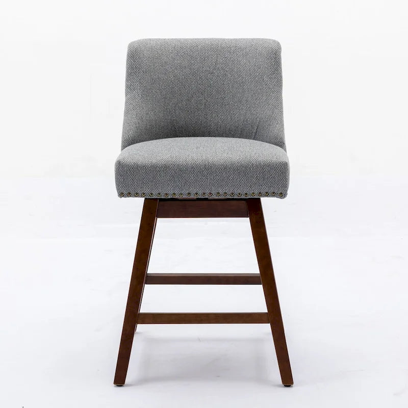 Tabouret de bar pivotant réglable en hauteur pour îlots de cuisine