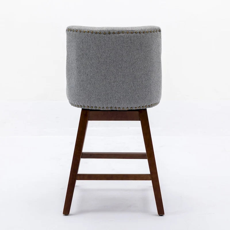Tabouret de bar pivotant réglable en hauteur pour îlots de cuisine