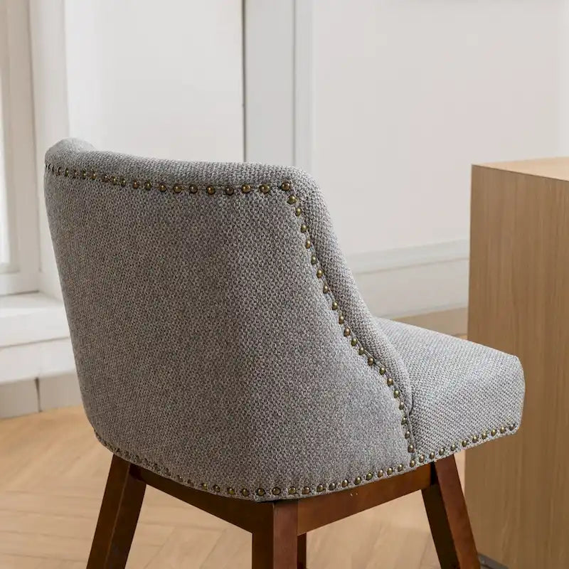 Tabouret de bar pivotant réglable en hauteur pour îlots de cuisine