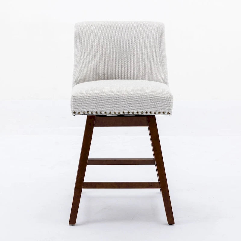 Tabouret de bar pivotant réglable en hauteur pour îlots de cuisine