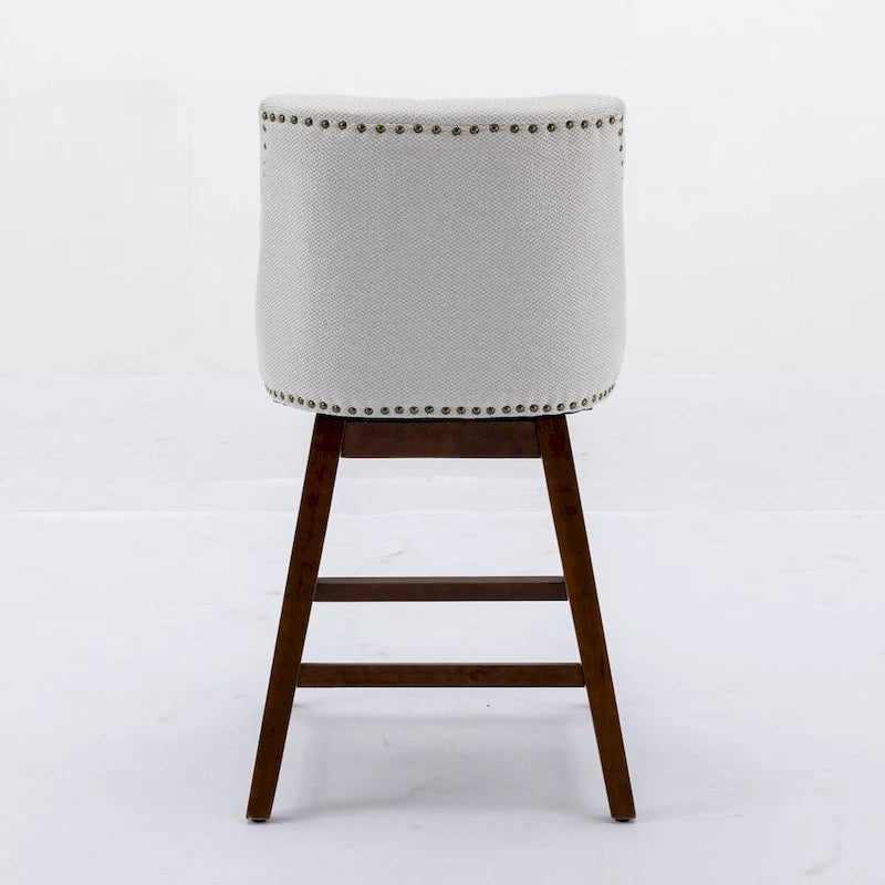 Tabouret de bar pivotant réglable en hauteur pour îlots de cuisine