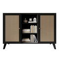 Buffet Noir Mid-Century Modern